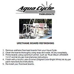 Aqua Cycle™ - Urethane Floor and Seat Board Refinishing