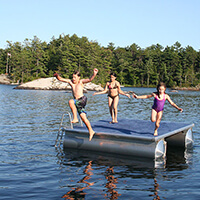 Aqua Cycle™ Swim Raft