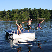 Aqua Cycle™ Swim Raft